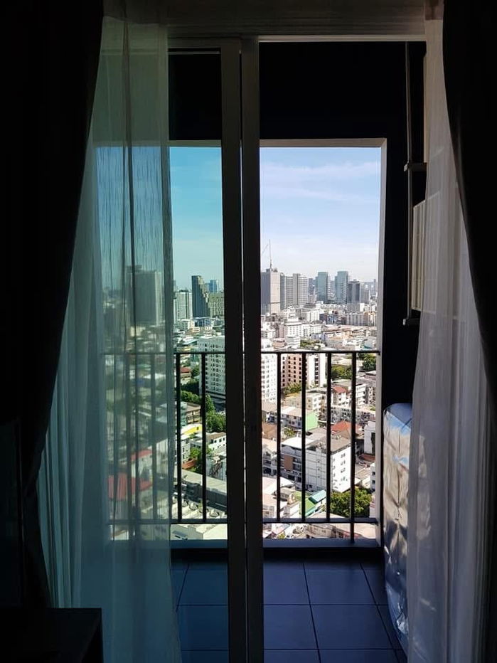 picture For rent 📍 Chapter One Eco Ratchada - Huai Khwang 📍 Fully furnished and equipped, near MRT Huai Khwang - 8/11