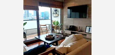 ขายคอนโด : 🔼🔽 AccomA 📩 Duplex Condo,Corner Unit 3 BR Condominium @Baan Nonzee (AA32301)