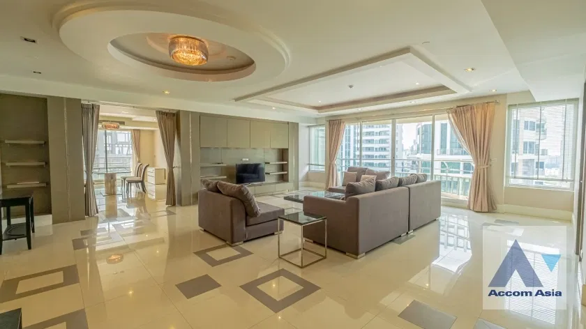 รูป 🔼🔽 AccomA 📩 Luxury Condominium with Panoramic City View and Stylish Bedrooms (AA25909) - รูปที่ 6/20
