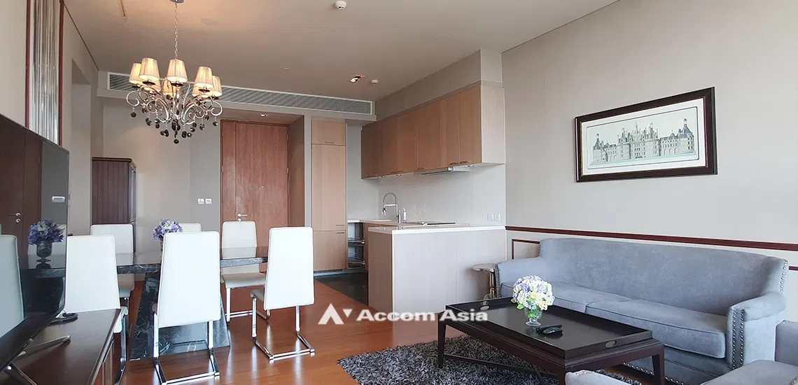 รูป 🔼🔽 AccomA 📩 Vintage-style condo in Sathorn with city view and separate kitchen (AA22681) - รูปที่ 4/20