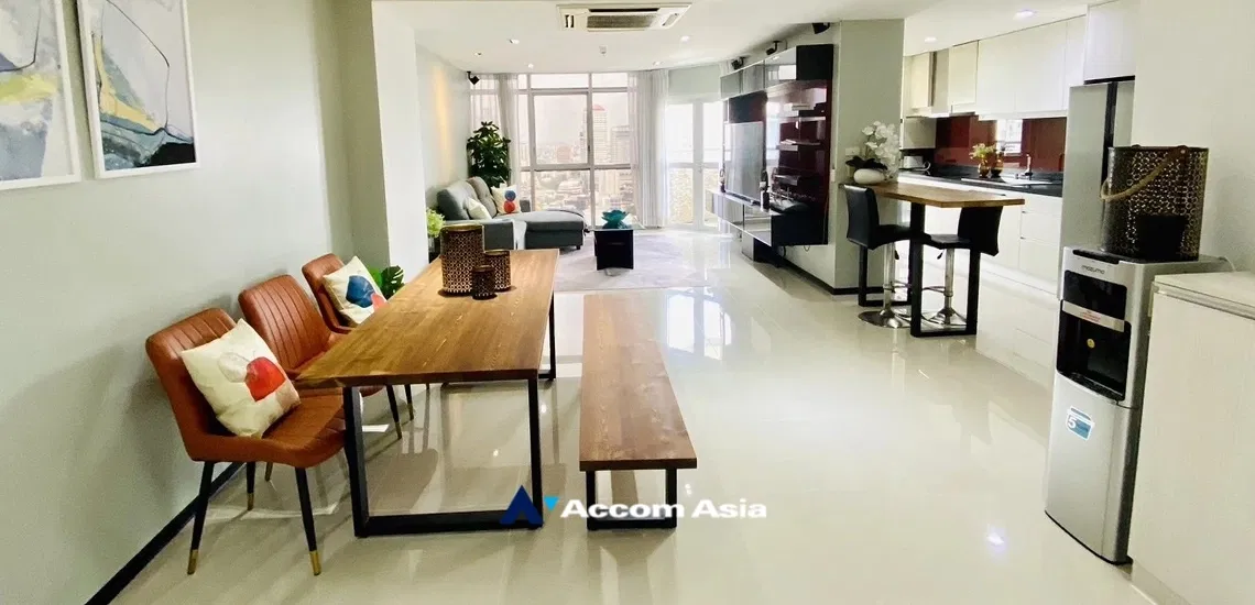รูป 🔼🔽 AccomA 📩 Fully Furnished 2 BR Condominium @The Waterford Diamond (AA34551) - รูปที่ 2/16