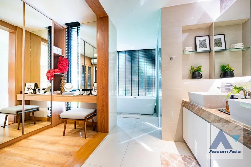 รูป 🔼🔽 AccomA 📩 Stylish condominium with garden view at Park Court Sukhumvit 77 (AA39561) - รูปที่ 11/12