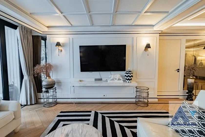 รูป 🔼🔽 AccomA 📩  Luxury condo with decorative ceiling at Mahogany Tower, Sukhumvit (AA37439) - รูปที่ 7/20