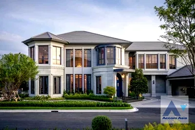 Houses for rent MRT Si Kritha  : 🔼🔽 AccomA 📩 Garden 5 BR House @ (AA38856)