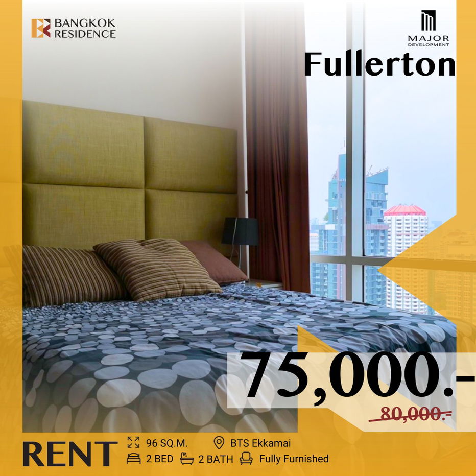 รูป Fullerton 💫Luxury Condo at Special Price ✨Near BTS Ekkamai - รูปที่ 1/10
