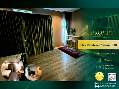 Houses for rent The Crystal : OP01937 - Plex Residence Nawamin 111