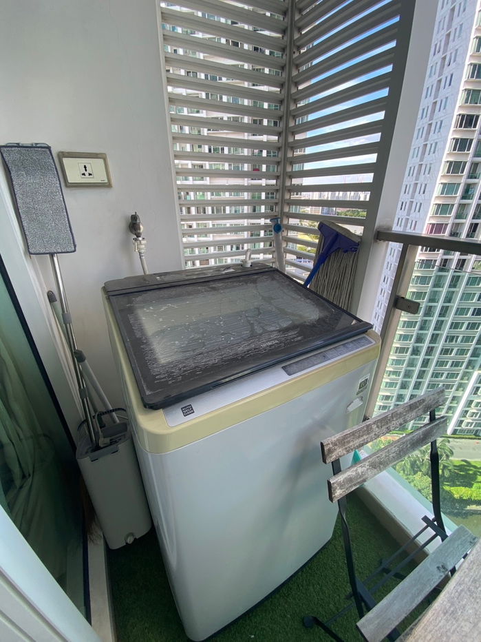 picture P1136 Condo for rent T.C. Green, opposite RCA, beautiful room, fully furnished, washing machine, super special price. - 13/14