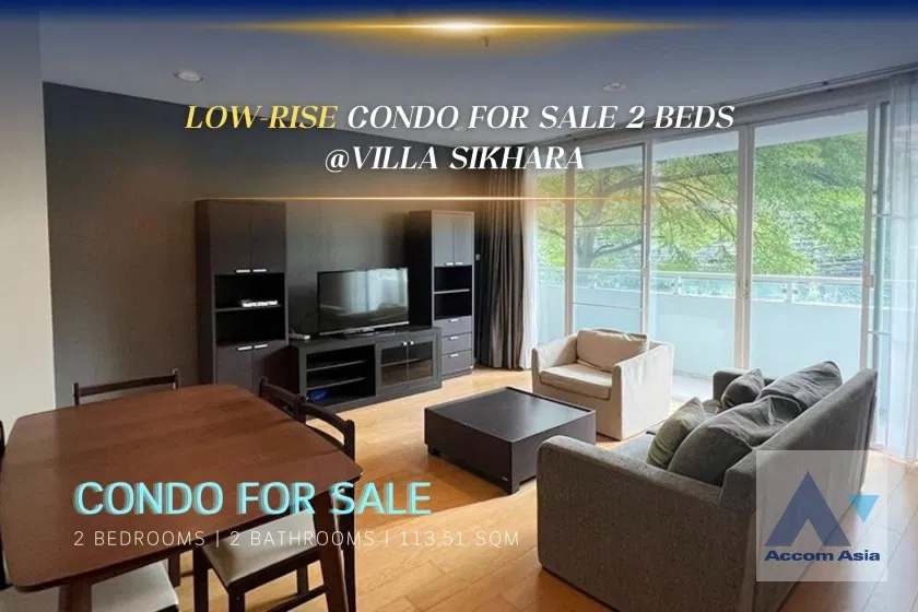 picture 🔼🔽 AccomA 📩 Low-rise condo for SALE 2 Bedrooms, near BTS Thong Lo (AA31972) - 1/20