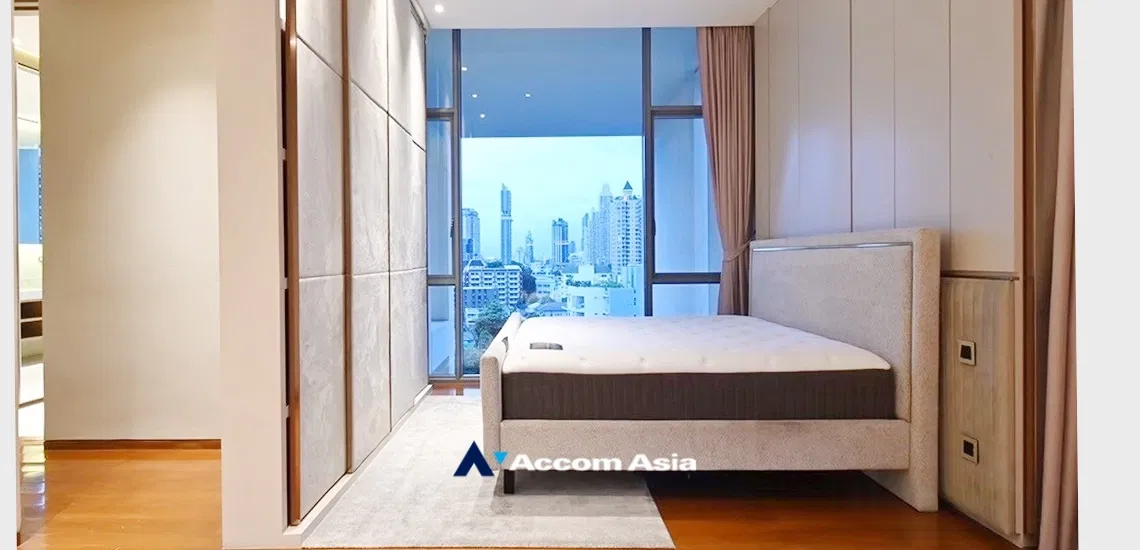 รูป 🔼🔽 AccomA 📩 Spacious condo with natural materials and open city view at The Sukhothai Residence (AA33557)  - รูปที่ 8/10
