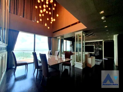 คอนโดให้เช่า : 🔼🔽 AccomA 📩 Penthouse,Duplex Condo 3 BR Condominium @The Pano (AA35402)