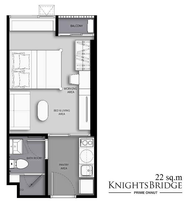 รูป 🔺Super special!🔺ขายคอนโด KnightsBridge Prime Onnut ชั้นสูง ใกล้ BTS อ่อนนุช Yield ค่าเช่าสูงสุด 6% ต่อปี-SW002900 - รูปที่ 12/12