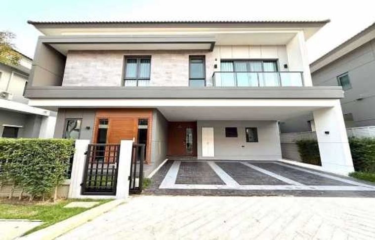 ให้ เช่า บ้านเดี่ยว The City Bangna 62 ตร.ว. 4 ห้องนอน 2 ชั้น เฟอร์ครบพร้อมเข้าอยุ่ ใกล้ MEGA BANGNA
