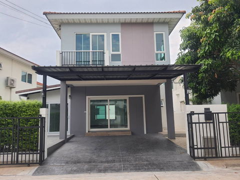 **  3.25 ลบ.** Vายบ้าน2ชั้น ม.ศุภาลัยฯ ย่านบางใหญ่/บางกรวย/ถ.กาญจนาฯ มีห้องเอนกประสงค์ชั้นล่าง รีโนเวทใหม่ เจ้าของVายเอง-งดนายหน้า  มีผ่อนตรง