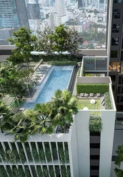 picture Condo Down Payment for Sale Nue Evo Ari 2 Bedrooms 2 Bathrooms 45 sq.m. 20th Floor Corner Unit Unblock view - 3/7