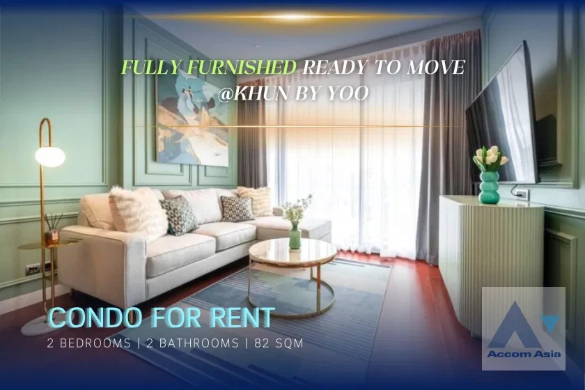 picture 🔼🔽 AccomA 📩  Contemporary condominium with city view at Khun by yoo (AA30189) - 1/15