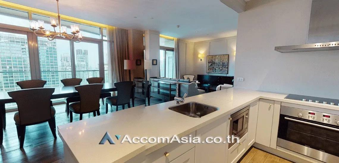 รูป 🔼🔽 AccomA 📩  3 BR Condominium @Oriental Residence Bangkok (AA29986) - รูปที่ 3/16