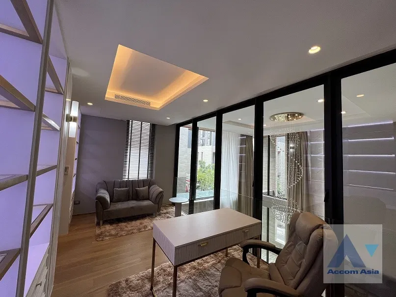 รูป 🔼🔽 AccomA 📩 Luxury Modern Pool Villa with Full Glass and Natural Finish (AA34992) - รูปที่ 13/20