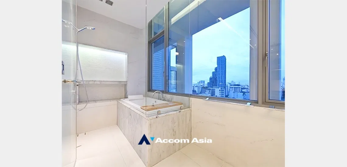 รูป 🔼🔽 AccomA 📩 Spacious condo with natural materials and open city view at The Sukhothai Residence (AA33557)  - รูปที่ 5/10