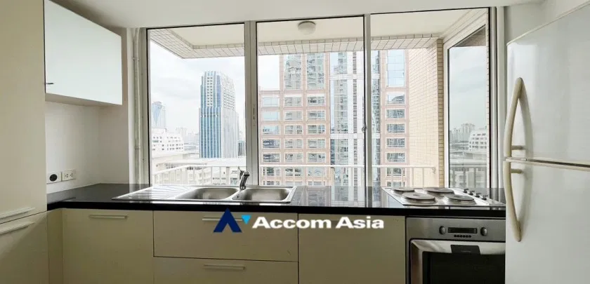 รูป 🔼🔽 AccomA 📩 Double High Ceiling 2 BR Condominium @Langsuan Ville (AA11558) - รูปที่ 8/20
