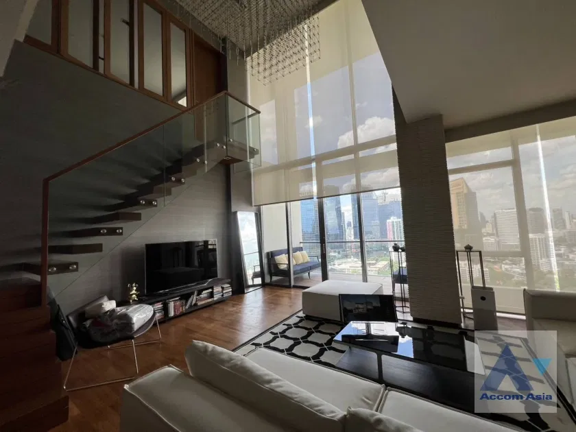 picture 🔼🔽 AccomA 📩 Duplex Condo 1 BR Condominium @The Sukhothai Residence (AA43937) - 1/17