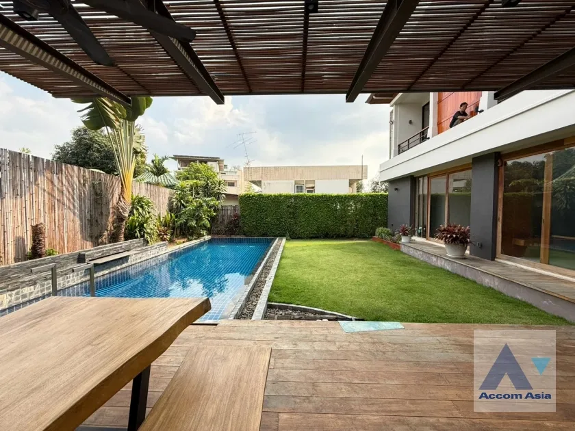 รูป 🔼🔽 AccomA 📩  Contemporary Tropical Home with Pool and Garden Views (AA43456) - รูปที่ 4/20