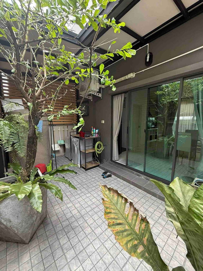 picture B1006 Townhouse for rent, 3 floors, Baan Klang Muang, Bangna-Wongwaen, along the motorway, King Kaew Road area - 9/11
