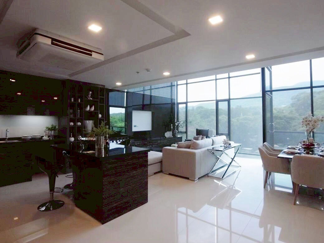 รูป คอนโดกลางเมือง ให้เช่าเดือนละ 80,000 บาท เดินทางเพียง 10 นาทีถึงม.เชียงใหม่ No.3C080 - รูปที่ 3/15