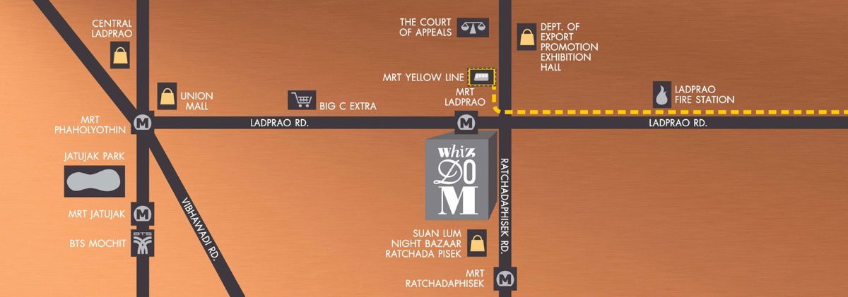รูป คอนโดให้เช่า Whizdom Avenue Ratchada - Ladprao (วิซดอม อเวนิว รัชดา - ลาดพร้าว) - รูปที่ 20/20