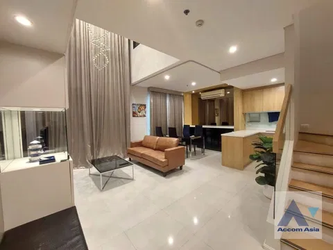 🔼🔽 AccomA 📩 Duplex Condo 1 BR Condominium @Villa Asoke (AA26707)