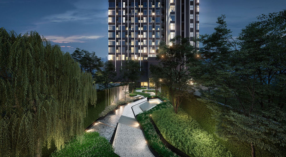 รูป 🎉 ให้เช่า! KnightsBridge Space พระราม 9 (Duplex ชั้นสูง วิวสวย)  ห้องสวย พร้อมเฟอร์ + เครื่องใช้ไฟฟ้าครบ เข้าอยู่ได้ทันที - รูปที่ 15/17