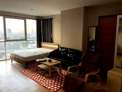 เช่าคอนโด BTS เซนต์หลุยส์ : OMG299  สตูดิโอสวย ห้องกว้าง - < ว่างเช่า 12 ก.ย. 68 > @  [ เซนต์หลุยส์ แกรนด์ เทอเรส ]