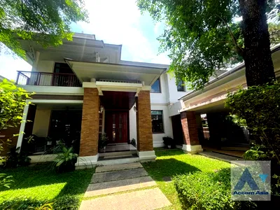Houses for rent Srinagarindra Road : 🔼🔽 AccomA 📩  3 BR House @Peaceful compound (AA44134)