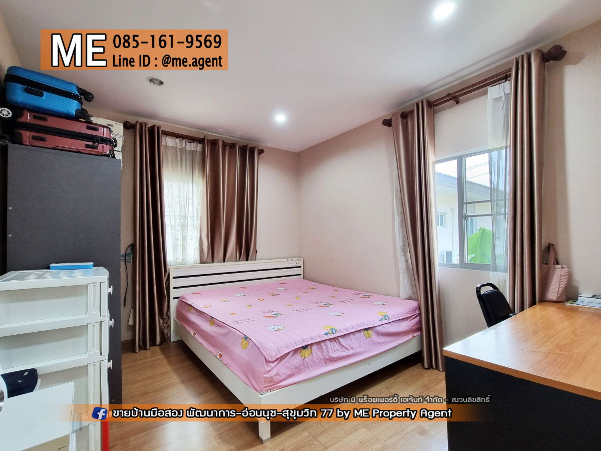 picture For Sale Single house Passorn Prestige  Patthanakarn 38, Convenient travel Thonglor-Sukhumvit-Rama 9-Srinakarin-On Nut. Call 085-1619569 (BH24-52) - 24/34