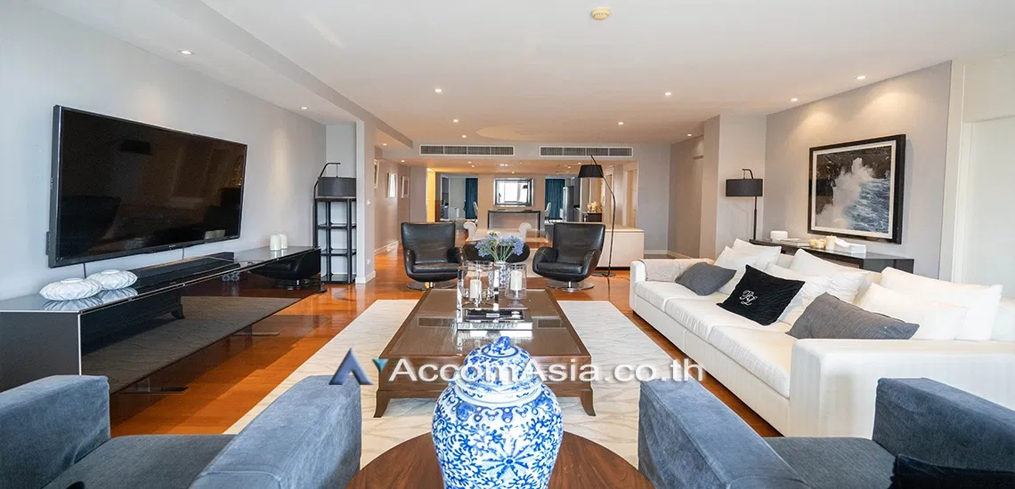 รูป 🔼🔽 AccomA 📩 Penthouse,Huge Terrace,Fully Furnished 3 BR Condominium @La Citta Penthouse (AA10563) - รูปที่ 1/19