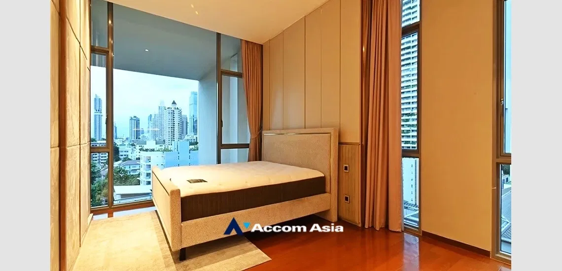 รูป 🔼🔽 AccomA 📩 Spacious condo with natural materials and open city view at The Sukhothai Residence (AA33557)  - รูปที่ 7/10