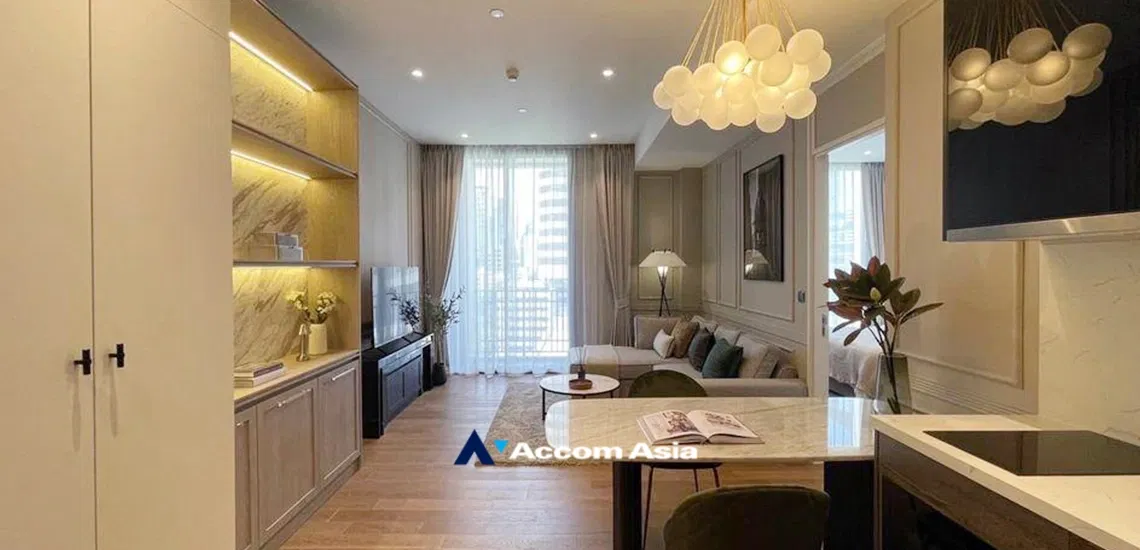 รูป 🔼🔽 AccomA 📩 Pet friendly 1 BR Condominium @MUNIQ Langsuan (AA32171) - รูปที่ 4/10