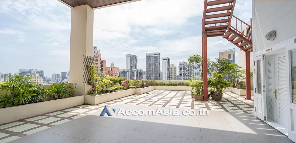 รูป 🔼🔽 AccomA 📩 Classy duplex penthouse with terrace and city skyline view (1515905) - รูปที่ 12/13