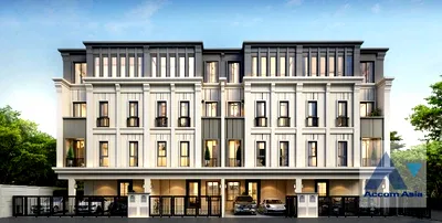 Townhouses for sale Yan Nawa : 🔼🔽 AccomA 📩  3 BR Townhouse @Veritz Sathupradit 34 (AA41660)