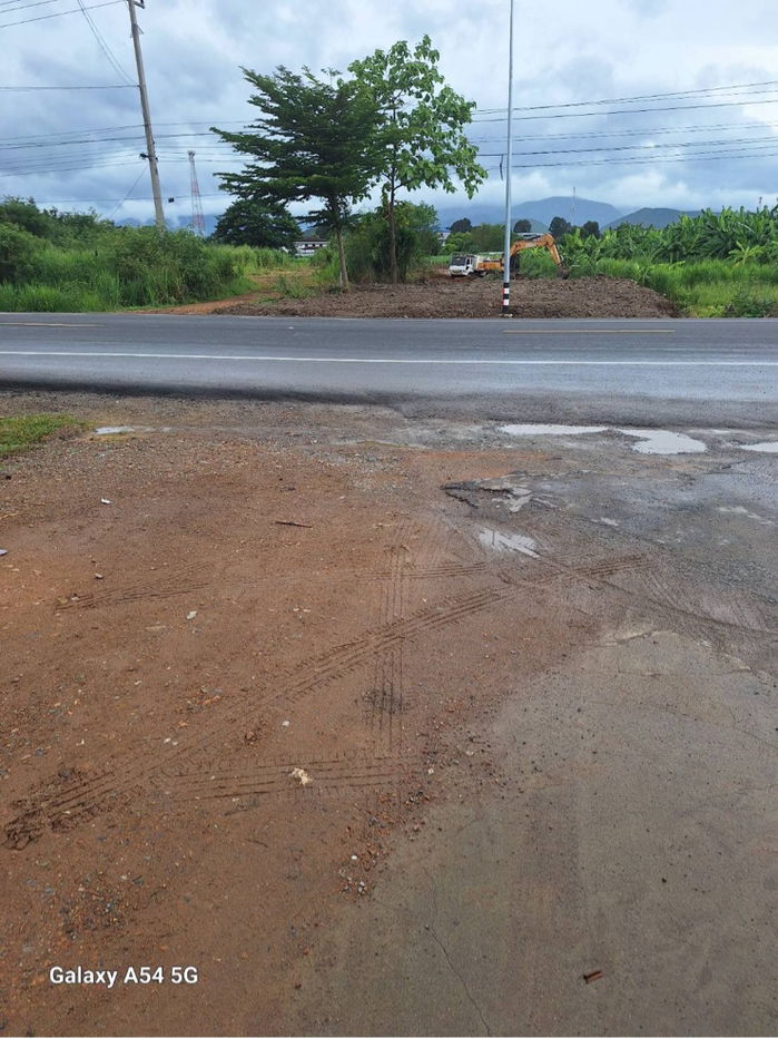 รูป ขาย ให้เช่า ที่ดินเปล่าติดถนนใหญ่  ตรงข้ามปั้ม ปตท. PTT หนองปรือ กาญจนบุรี - รูปที่ 2/10