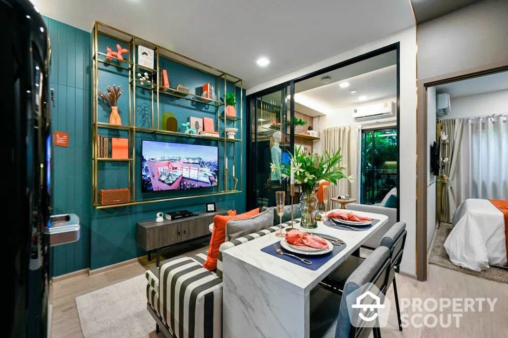 รูป ขายดาวน์คอนโด  Metris District Ladprao เพียง 330,000 บาท 1 bedroom plus ใกล้ MRT ลาดพร้าว 34.70sqm เลี้ยงสัตว์ได้ - รูปที่ 4/12