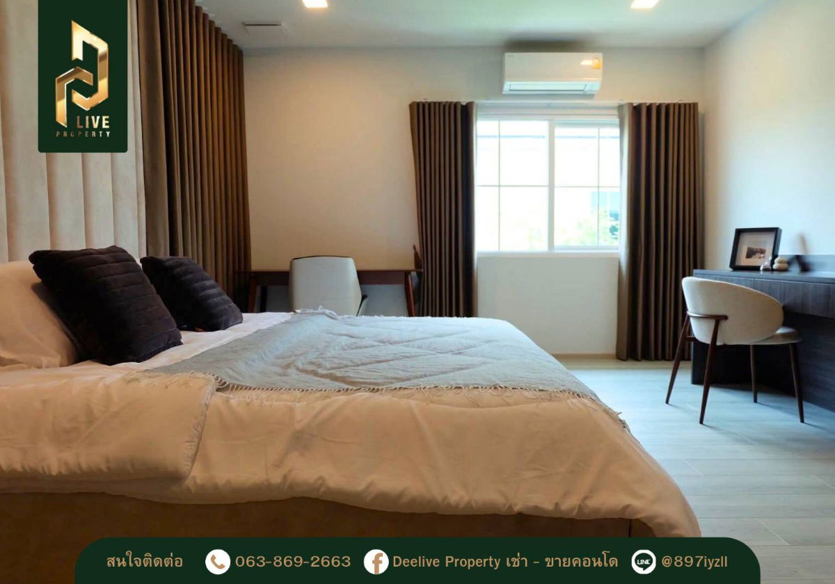 picture DLH-0009 Single house for rent in Chaiyapruek Bangna KM.15 Ready to move in. - 8/13