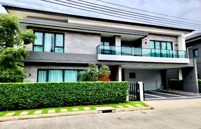 บ้านเดี่ยว นิคมอุตสาหกรรมบางปู : ขายด่วน: บ้านหรู The City Bangna 76 ตร.ว. ใกล้เมกะบางนา เฟอร์นิเจอร์ครบ พร้อมเข้าอยู่