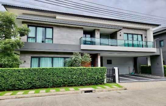 รูป ขายด่วน: บ้านหรู The City Bangna 76 ตร.ว. ใกล้เมกะบางนา เฟอร์นิเจอร์ครบ พร้อมเข้าอยู่ - รูปที่ 1/12