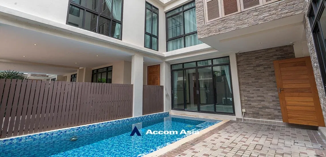 picture 🔼🔽 AccomA 📩 Pool Villa House in Private Gated Compound Only 600 M. to BTS (AA13420) - 6/20