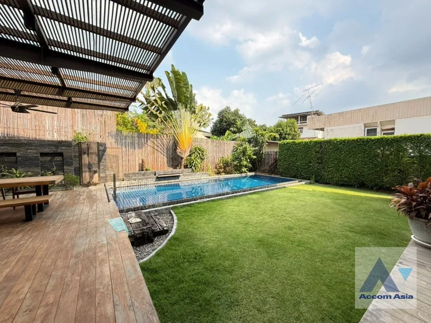 รูป 🔼🔽 AccomA 📩  Contemporary Tropical Home with Pool and Garden Views (AA43456) - รูปที่ 5/20