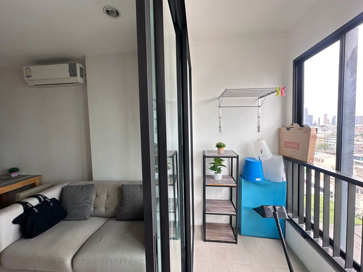 picture 🚨For rent ideo sathorn thapra - 1 bedroom price 10,000 ,Rear unit ,near BTS - 6/10