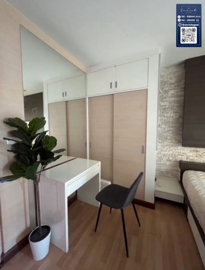 picture 💙For rent PG Rama 9, large room, fully furnished, ready to move in, near MRT Rama 9💙 Call 092-8366444 Dao // Line ID: @enrichagent - 6/9