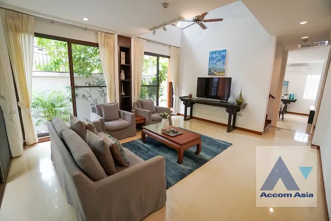 รูป 🔼🔽 AccomA 📩 Fully Furnished 3-Storey House in Compound for Rent in Sukhumvit, near BTS Phrom Phong (13001450) - รูปที่ 4/20