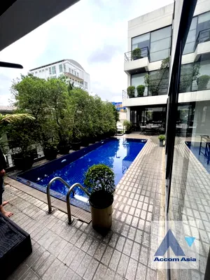 เช่าบ้านเดี่ยว วิทยาลัยสารพัดช่างพระนคร : 🔼🔽 AccomA 📩 Home Office,Private Swimming Pool,Partly Furnished 4 BR House in Phaya Thai (45685)