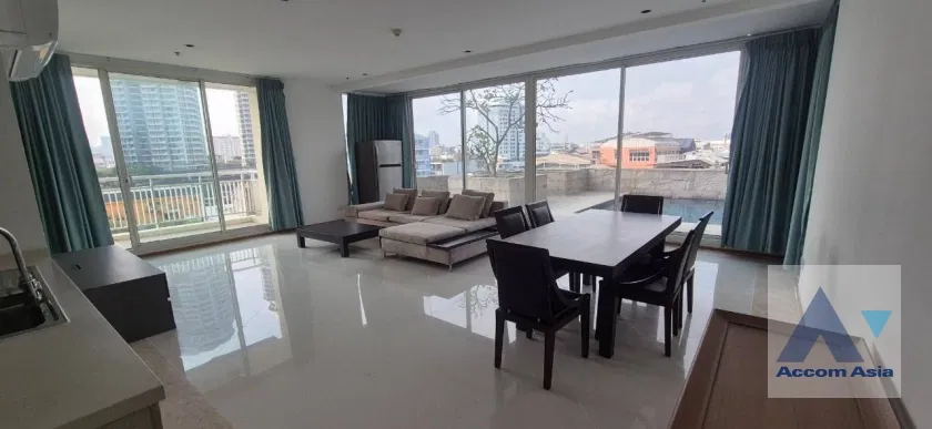 รูป 🔼🔽 AccomA 📩 Minimal-style condo with private pool in the Sathorn area (AA41025) - รูปที่ 4/20